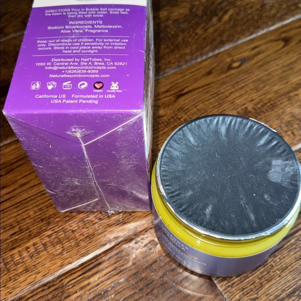 Bubble Salt Lavender Scent - Purple